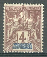 Madagascar - Malgache 1896 - 1899 *, MLH - Nuevos