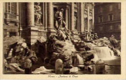 Roma - Fonta Di Trevi - 04.08.1939 - Formato Piccolo Viaggiata - Fontana Di Trevi