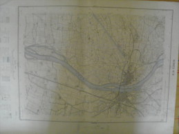 Carte Géographique - NIMES N° 8 - échelle 1/20.000 Oct 1961 - Beaucaire - Tarascon - Topographische Kaarten