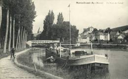 CPA (51) MAREUIL SUR AY   Le Pont Du Canal (batellerie) - Mareuil-sur-Ay