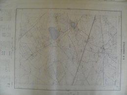 Carte Géographique - EYGUIERES N° 6 - échelle 1/20.000 Avril 1969 St Martin De Crau Et L´usine A Dynamite Et Divers Mas - Cartes Topographiques