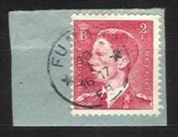 Belgique - N070 - Cachets à étoiles - Relais - FUMAL - Sur N°910 Baudouin - Postmarks With Stars