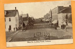 Carberry Man Main Street 1905 Postcard - Other & Unclassified