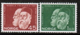 NORWAY    Scott #  401-2*  VF MINT LH - Nuevos