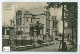 GRONINGEN * UBBO EMMIUSSINGEL * VREDENRUST * AK * CPA (2305) GELOPEN In 1908 Van GRONINGEN Via FOXHOL Naar BORGWEG - Groningen