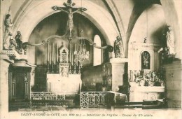 69 St-ANDRE-la-COTE Intérieur De L'Eglise - Saint-André-la-Côte
