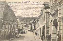 Seine Maritime -ref B177- Cany - La Grande Rue Et Les Halles  -carte Bon Etat  - - Cany Barville