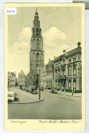 GRONINGEN * GROTE MARKT * MARTINI TOREN * ANSICHTKAART * CPA (2312) - Groningen