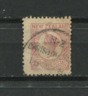 New Zealand 1873 Sc P1 Used Newspaper Stamp CV $47.50 - Used Stamps