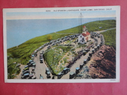 San Diego,CA--Old Spanish Lighthouse--not Mailed--PJ 165 - San Diego