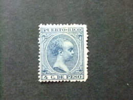 PUERTO RICO Año 1894  -- Edifil Nº 109 ** MNH Azul Oscuro - ALFONSO XIII -- Yvert & Tellier Nº 109 ** MNH - Porto Rico