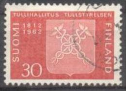 1962 Board Of Customs Mi 548 / Facit 552 / Sc 393 / YT 524 Used / Oblitéré / Gestempelt [lie] - Used Stamps