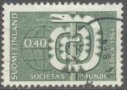 1964 Medical Congress Mi 593 / Facit 597 / Sc 426 / YT 565 Used / Oblitéré / Gestempelt [lie] - Usati