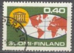 1966 20th Anniversary UNESCO Mi 614 / Facit 618 / Sc 440 / YT 585 Used / Oblitéré / Gestempelt [lie] - Used Stamps