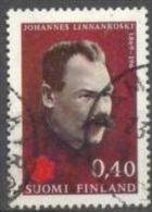 1969 Johannes Linnankoski Mi 663 / Facit 667 / Sc 486 / YT 630 Used / Oblitéré / Gestempelt [lie] - Used Stamps