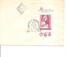 Exposition De Bruxelles -1958 ( FDC De Hongrie Avec BF à Voir) - 1958 – Brussel (België)