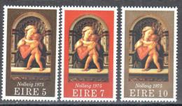 Ireland 1975 Christmas Art Painting Gemalde Mi.333-335 MNH (**) - Unused Stamps