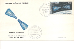 Espace - Gemini VI  Et Gemini VII ( FDC Du Cameroun De 1966 à Voir) - Africa