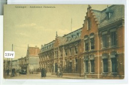 GRONINGEN * ACADEMISCH ZIEKENHUIS * ANSICHTKAART * CPA (2324) GELOPEN IN 1916 Van GRONINGEN Naar TILBURG - Groningen