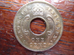 BRITISH EAST AFRICA USED ONE CENT COIN BRONZE Of 1952 H. - East Africa & Uganda Protectorates