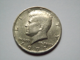 PIECE - ETATS UNIS D'AMERIQUE - HALF DOLLAR - 1972 - LIBERTY - J.F. KENNEDY - 1964-…: Kennedy