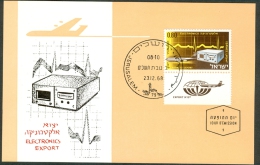 Israel MC - 1968, Michel/Philex No. : 412 - MNH - *** - Maximum Card - Tarjetas – Máxima