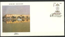 INDIA, 1996, FDC, INDEPEX 97, International Stamp Exhibition, New Delhi, 2 CBPO Special Cancellation - Cartas & Documentos