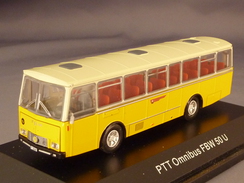 Arwico 02600, FBW 50U-55L Postauto PTT (CH), 1:87 - Véhicules Routiers