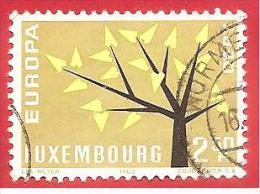 LUSSEMBURGO - LUXEMBOURG -  USATO - 1962 - EUROPA C.E.P.T.- Tree - 2,50 Fr. - Michel LU 657 - Usados