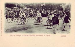 Paris 16 ème       75     Bois De Boulogne   Course D'Artistes Parisiennes   Cyclisme  Vélo - Parcs, Jardins