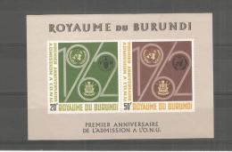 Hb De Burundi. - Nuevos