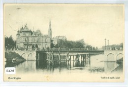 GRONINGEN * VERBINDINGSKANAAL * AK * CPA (2338) GELOPEN In 1905 Van GRONINGEN Via HARKSTEDE Naar NIEUWE-WEG - Groningen
