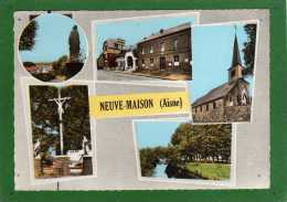 02 Neuve Maison Multivues Année 1966  Représentant 5 Vues Du Village  EDITCombier CIM Cpsm Grd Format - Picardie