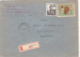 WORKER, FUNGUS, 1960, 2X SPECIAL COVERS, ROMANIA - Briefe U. Dokumente