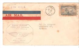 Carta De EEUU De 1927 - Lettres & Documents