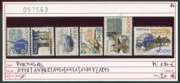 Portugal 1980 - Michel Ex 1243-1478 - Oo Oblit. Used Gebruikt - 6 Dauerserienwerte - Used Stamps