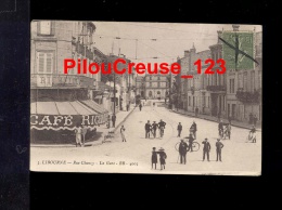 33 Gironde - LIBOURNE - " Rue Chanzy - La Gare " - Libourne