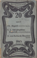 Vita´s Novellenschatz Band 17, Um 1905, Jugendstil-Einband; Die Operation, Daschenka, Patschuli - Novelle
