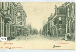 GRONINGEN * N. EBBINGESTRAAT * ANSICHTKAART * CPA (2339) GELOPEN In 1903 Van GRONINGEN Via HARKSTEDE Naar SCHARMER - Groningen