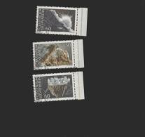 Liechtenstein Gest   1093-1095 Mineralien    Katalog  7,00 - Gebraucht