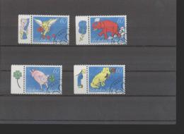 Liechtenstein Gest   1085-1088 Grußmarken    Katalog  4,00 - Gebraucht