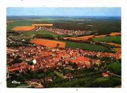 Cheroy Vue Aerienne Couleur Sur Le Bourg Et Les Hameaux Voisins Ecrite En 1975 - Cheroy