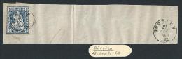 Brieffragment  Bürglen TG  (Fingerhutstempel)             1864 - Briefe U. Dokumente