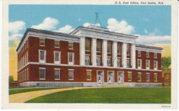 Fort Smith AR Arkansas, US Post Office, C1920s Vintage Postcard - Fort Smith