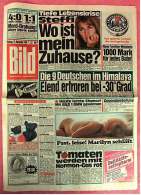 BILD-Zeitung Vom 19. November 1994 : Steffi : Wo Ist Mein Zuhause?  -  9 Deutsche Im Himalaya Erfroren - Sonstige & Ohne Zuordnung