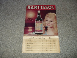 CALENDRIER  BARTISSOL 1964 - Big : 1961-70