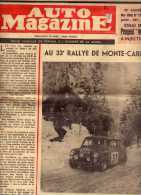Auto Magazine - N° 175 - 176 - 33e Rallye Monte-Carlo - Essai Peugeot 404 Injection - - Auto