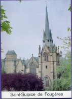 Livre -  Visages De L'église Saint Sulpice De Fougères (Ille Et Vilaine)  Par Bernard Heudré - Bretagne