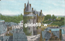 LANGEAIS - Le Château - Les Jardins Et Le Pont Suspendu (pub. Poulain) - N° 1430 - Langeais