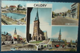 CAUDRY.Multivues.Cpsm,voyagé,be - Caudry